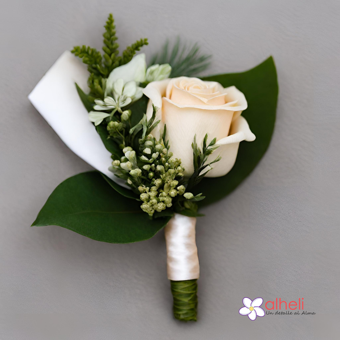 Boutonier para novio