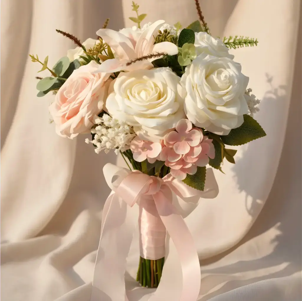 Set de Ramos- Pink Rose